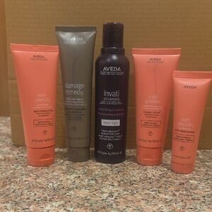 AVEDA Hair Care Collection - Coral, Charcoal, Deep Purple
